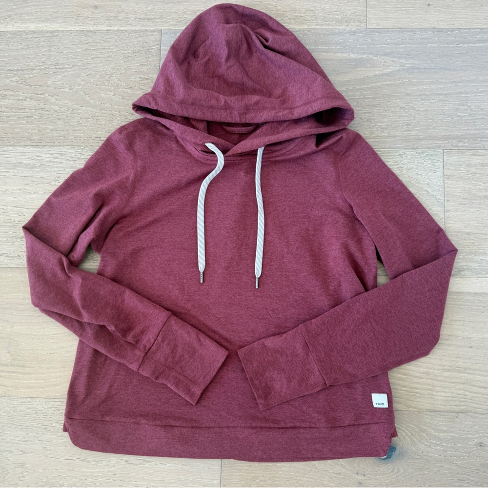 Vuori Women’s Hapo Essential hoodie XS Desert Rose